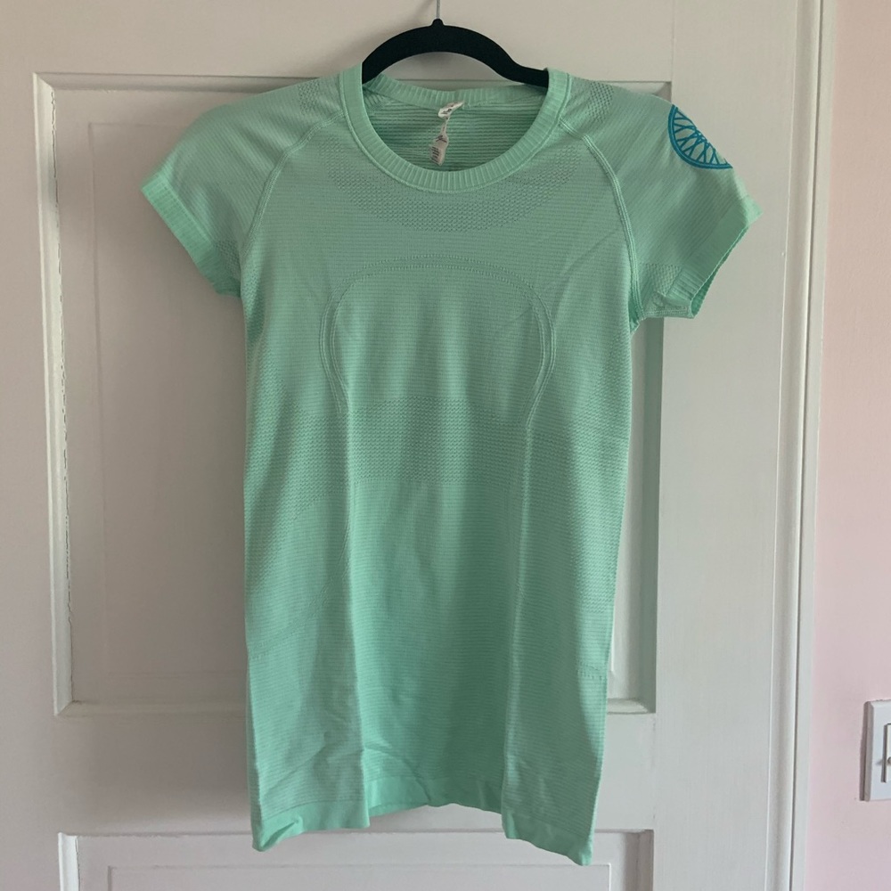 Lulu Lemon x Soul Cycle exercise tee